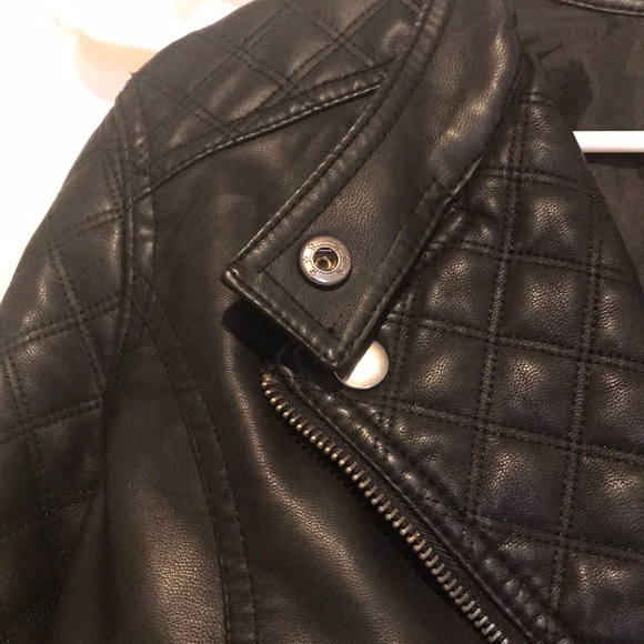 Black Leather Jacket - Picture 3 of 4